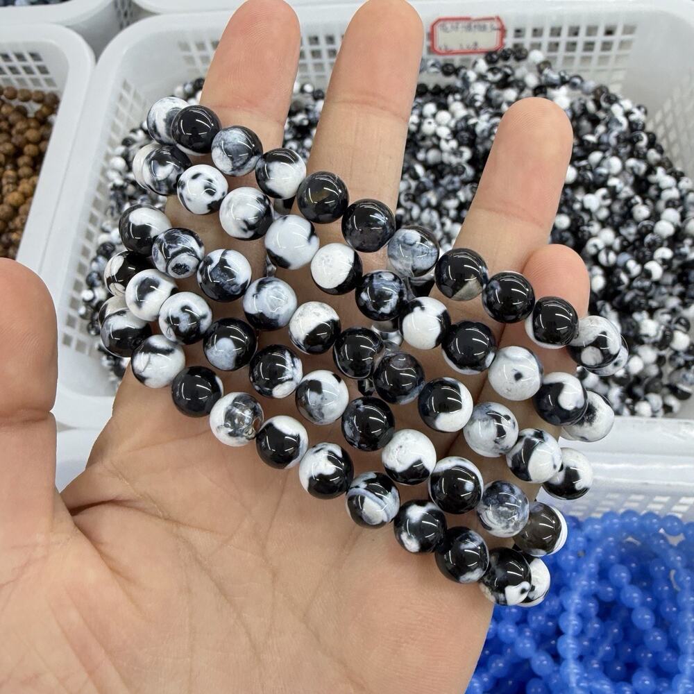 8MM Orca Agate Bracelet